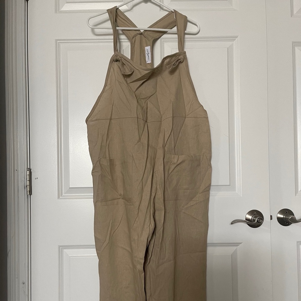 CJLA Leah Linen Overalls